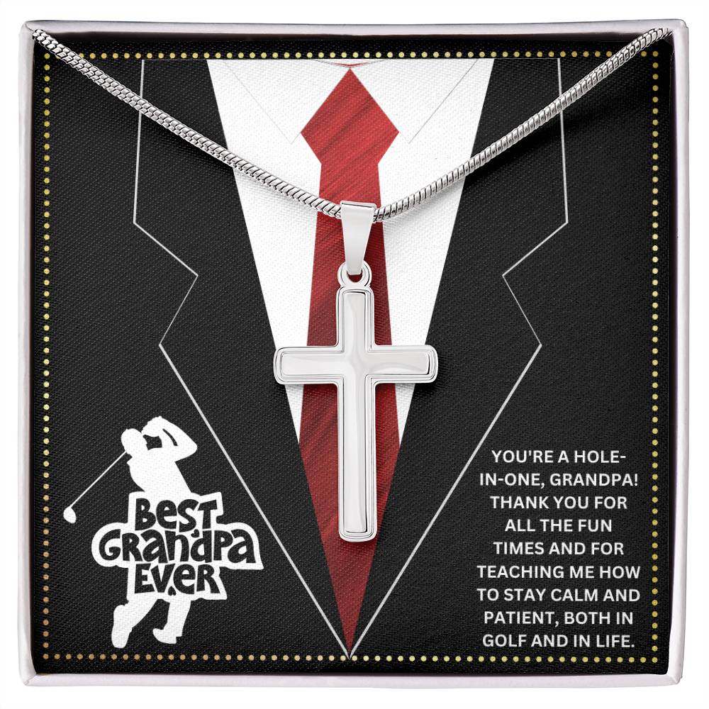 JGF Jewelry Gifts for Family Fathers Day Gifts For Grandpa Birthday Card