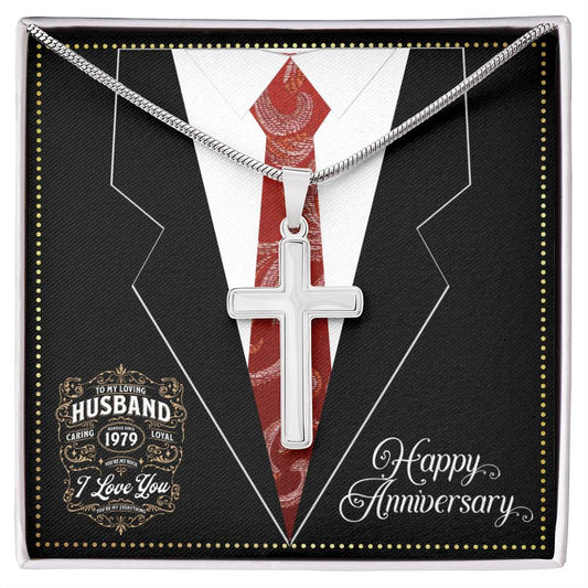 JGF Jewelry Gifts for Family Married Since 1979 Wedding Anniversary Card For Husband