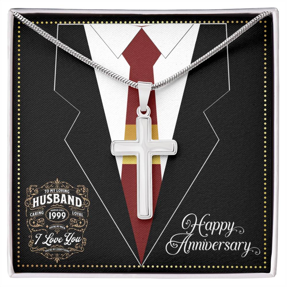 JGF Jewelry Gifts for Family Married Since 1999 Wedding Anniversary Card For Husband