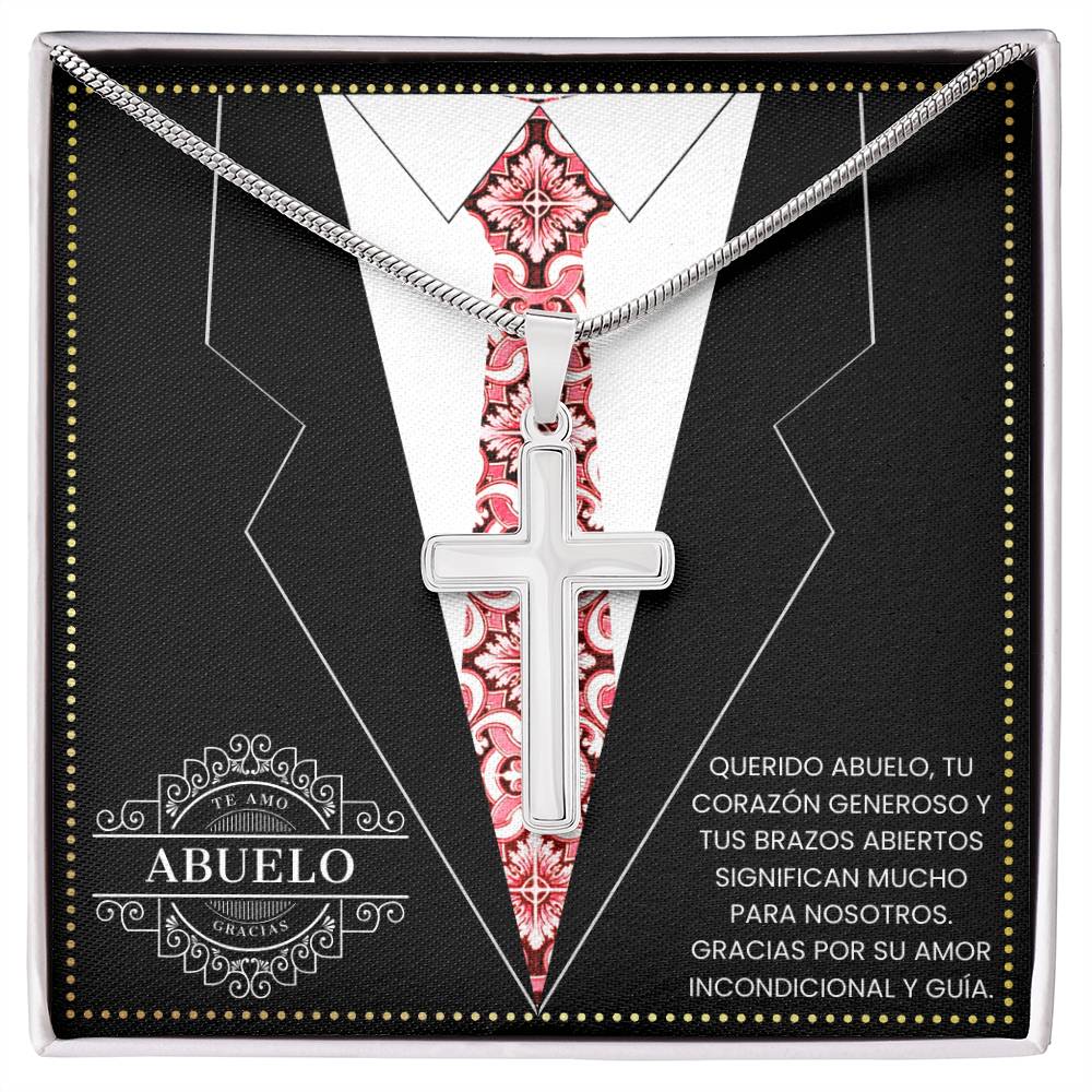 JGF Jewelry Gifts for Family Grandpa Birthday Card Gifts Spanish Regalo Para Abuelo