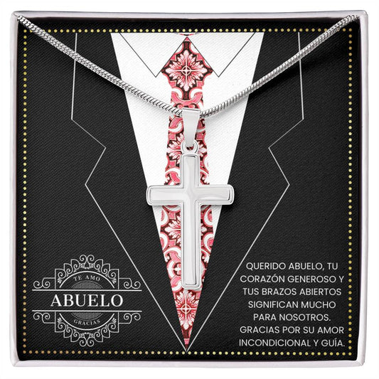 JGF Jewelry Gifts for Family Grandpa Birthday Card Gifts Spanish Regalo Para Abuelo