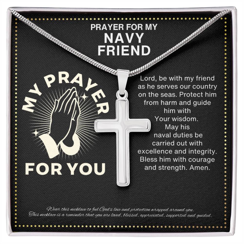 JGF Jewelry Gifts for Family Prayer for Navy Women and Men