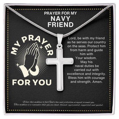 JGF Jewelry Gifts for Family Prayer for Navy Women and Men