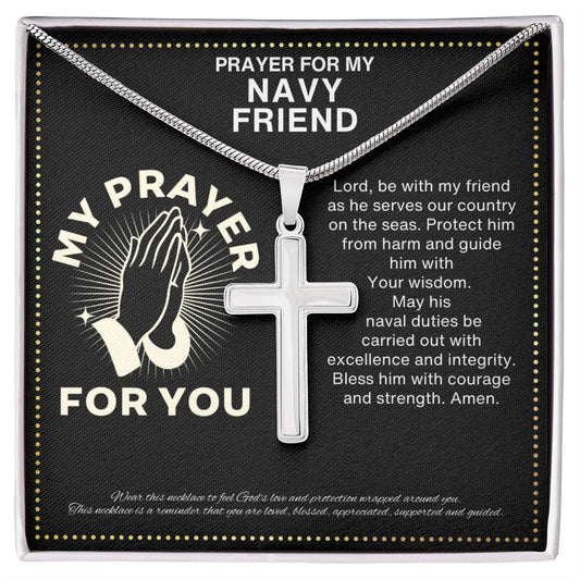 JGF Jewelry Gifts for Family Prayer for Navy Women and Men
