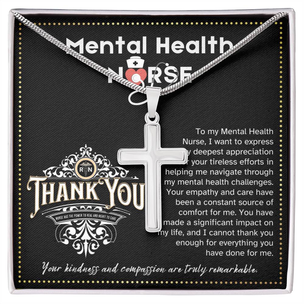 JGF Jewelry Gifts for Family Thank You To My Mental Health Nurse