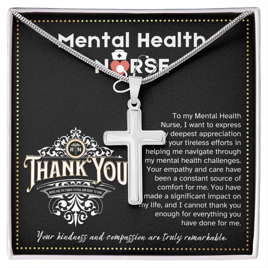 JGF Jewelry Gifts for Family Thank You To My Mental Health Nurse