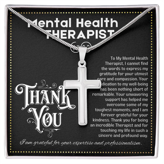 JGF Jewelry Gifts for Family Thank You Mental Health Therapist