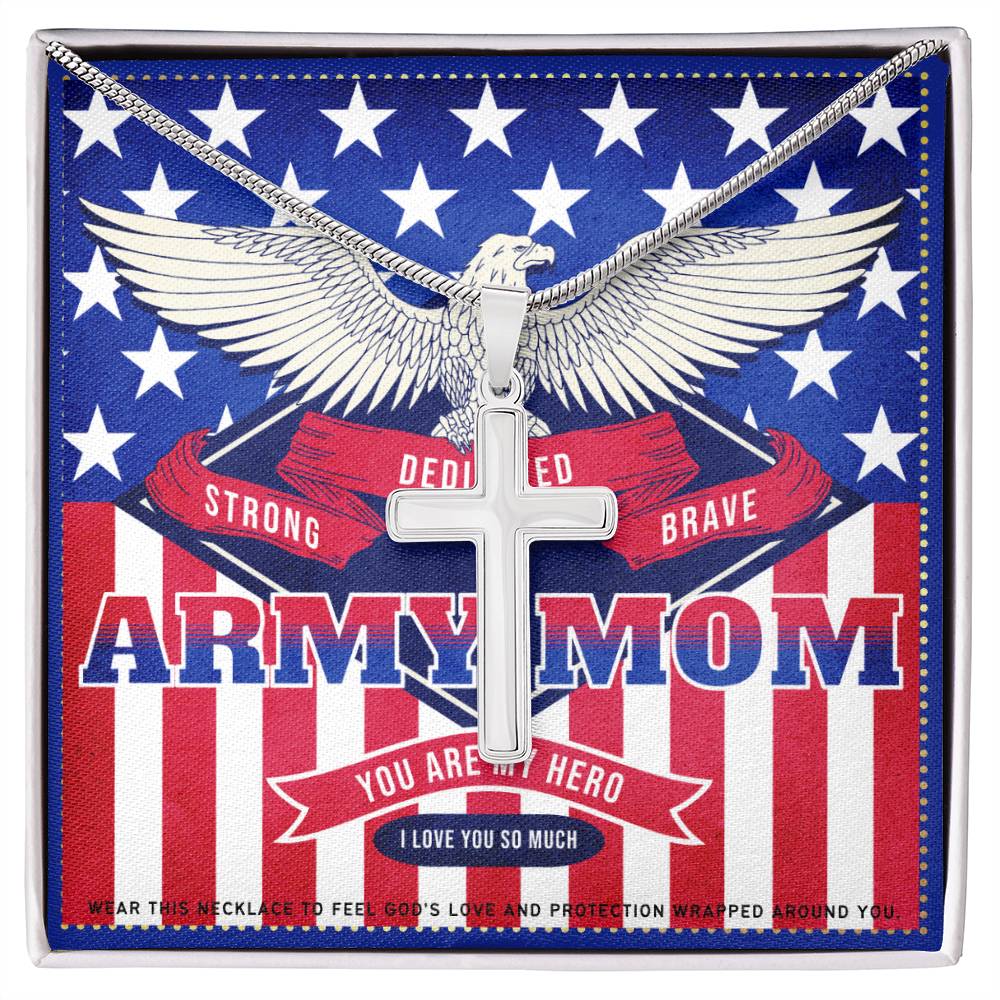 1 JGF Jewelry Gifts For Family Army Mom Gifts For Women USA Flag