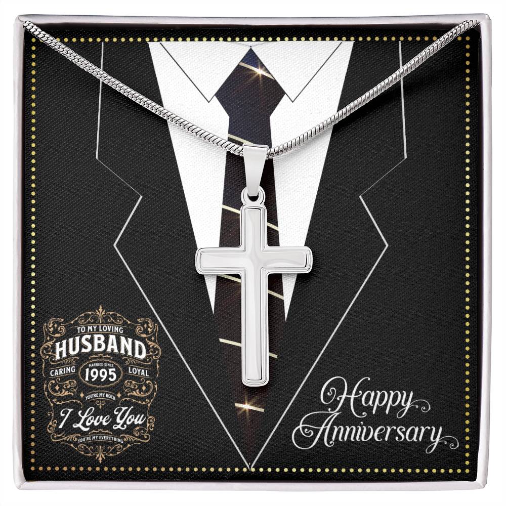 JGF Jewelry Gifts for Family We Still Do Together Since 1995 I Love You My Husband Anniversary Card