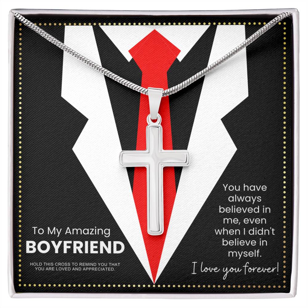 JGF Jewelry Gifts for Family Sterling Silver Celtic Cross Necklace For Men