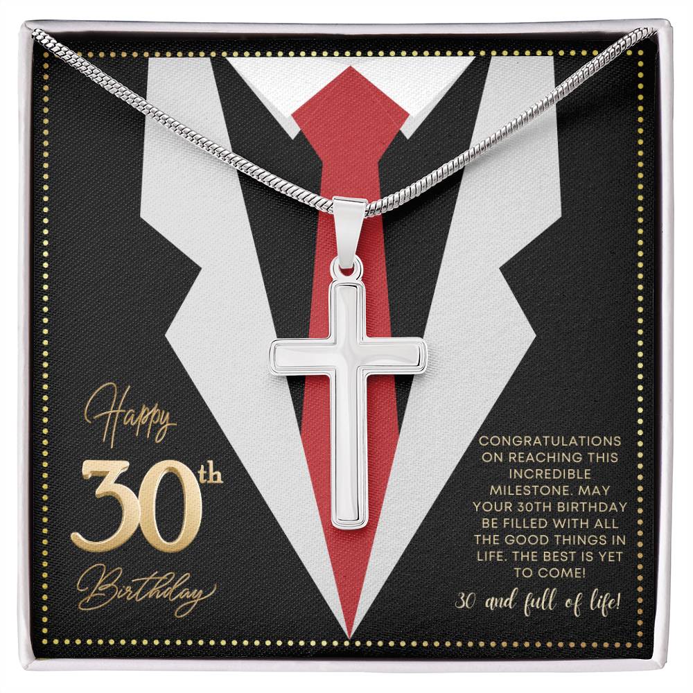 JGF Jewelry Gifts for Family Happy 30th Birthday Gifts For Him