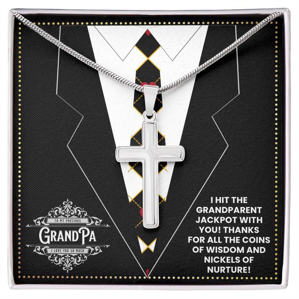JGF Jewelry Gifts for Family Poker Lovers Gifts For Men Unique Grandpa Gifts for 70th Birthday