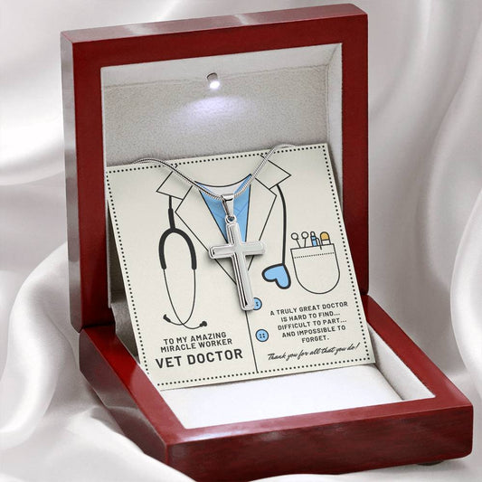JGF Jewelry Gifts for Family Thank You Gifts for Veterinary Vet Doctor