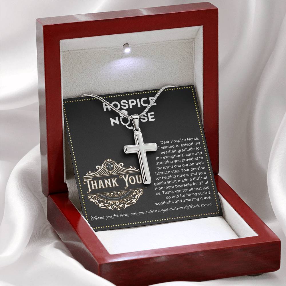 JGF Jewelry Gifts for Family Thank You To My Mom's Hospice Nurse