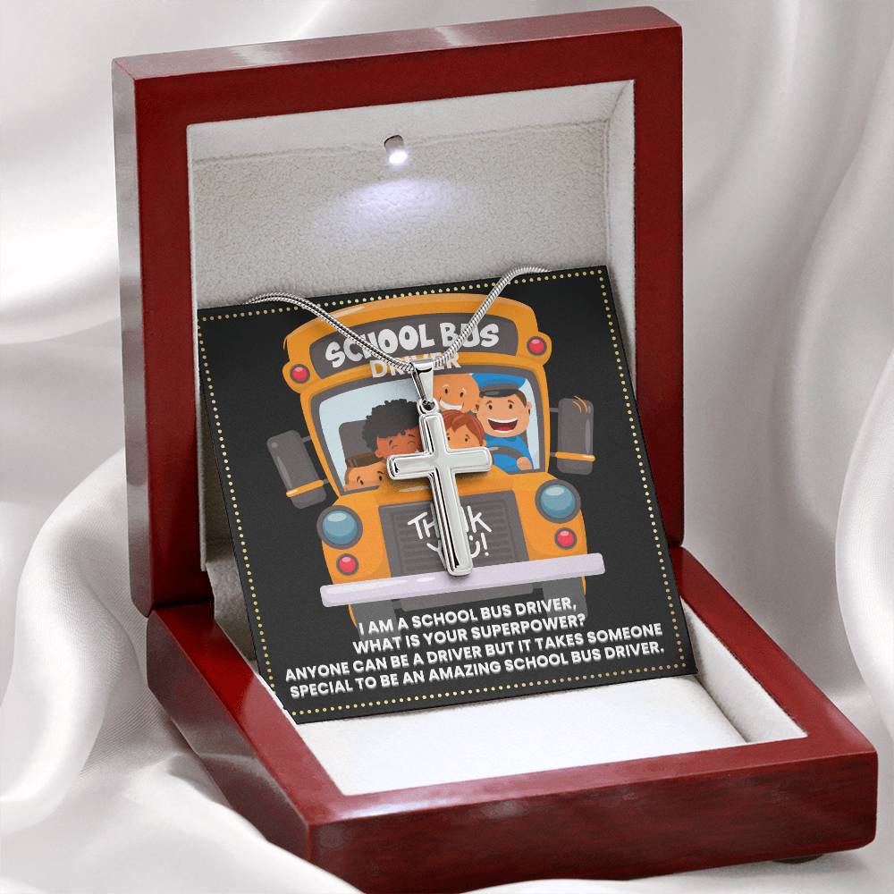 JGF Jewelry Gifts for Family School Bus Driver Gifts Appreciation Gifts For Men and Women