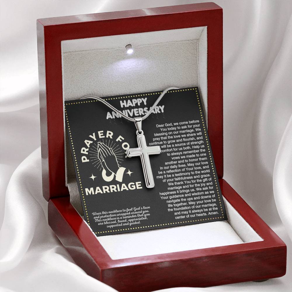 JGF Jewelry Gifts for Family Catholic Marriage Prayer Gift For Wedding