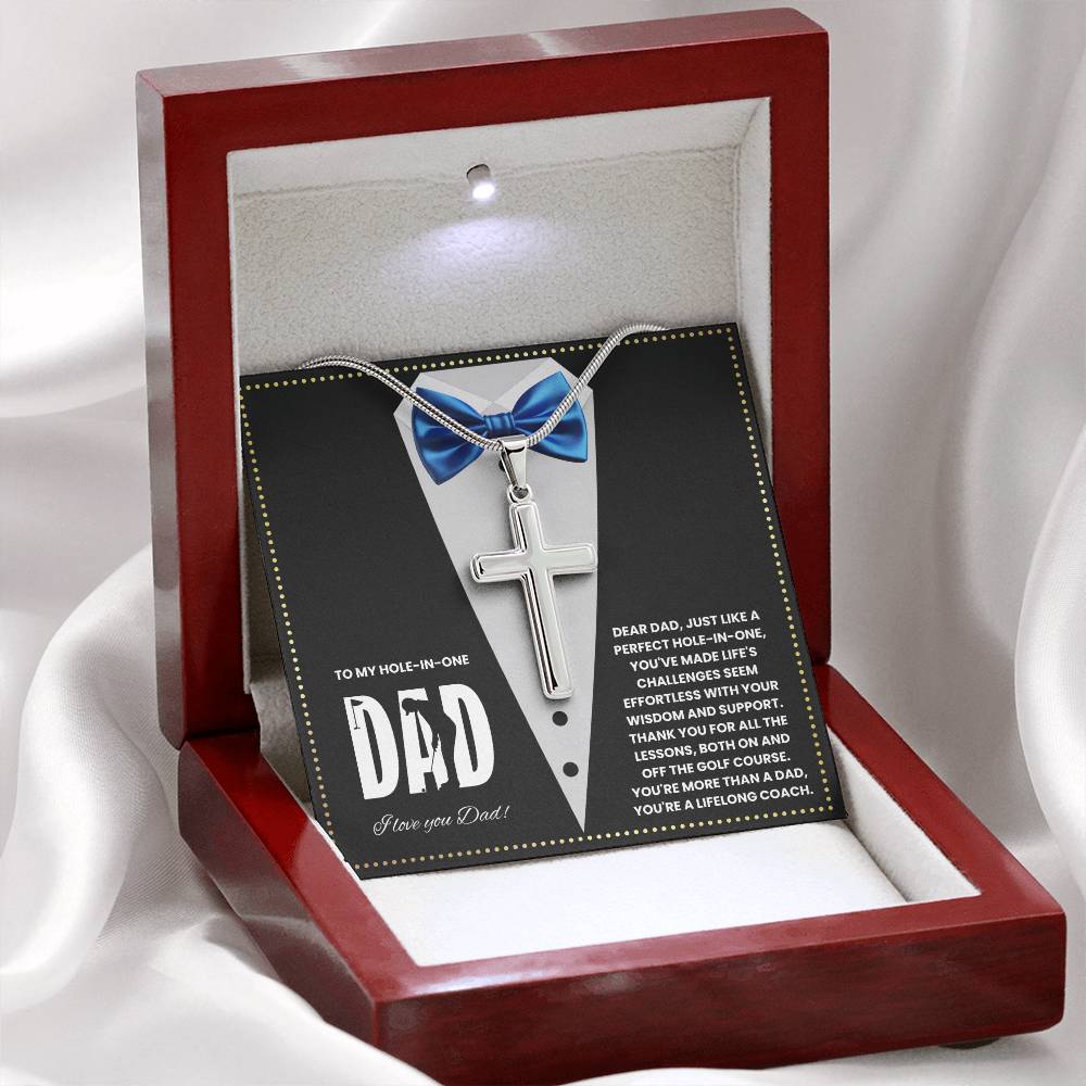 JGF Jewelry Gifts for Family Golfer Dad Birthday Golf Gifts From Daughter