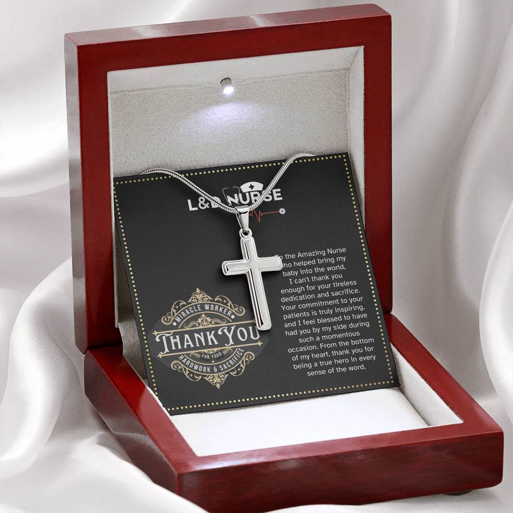 JGF Jewelry Gifts for Family Thank You L & D Nurse
