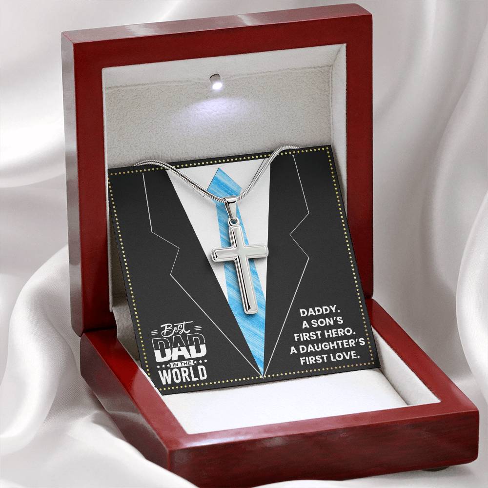JGF Jewelry Gifts for Family I Love My Dad Gifts From Daughter And Son