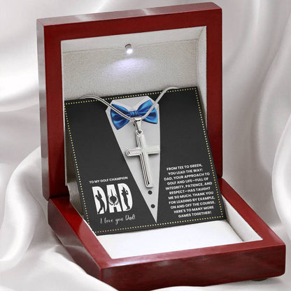 JGF Jewelry Gifts for Family Golfing Gifts For Golfer Dad From Daughter