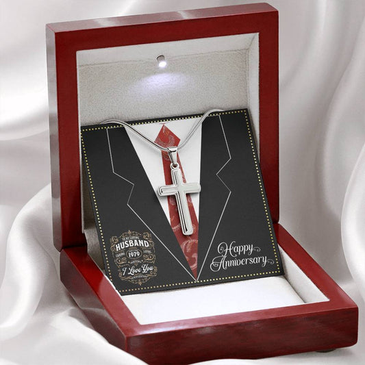 JGF Jewelry Gifts for Family Married Since 1979 Wedding Anniversary Card For Husband