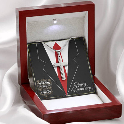 JGF Jewelry Gifts for Family Married Since 2003 Wedding Anniversary Card For Husband
