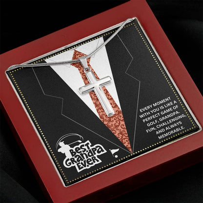 JGF Jewelry Gifts for Family Grandpa Birthday Card Golf 60 Year Old