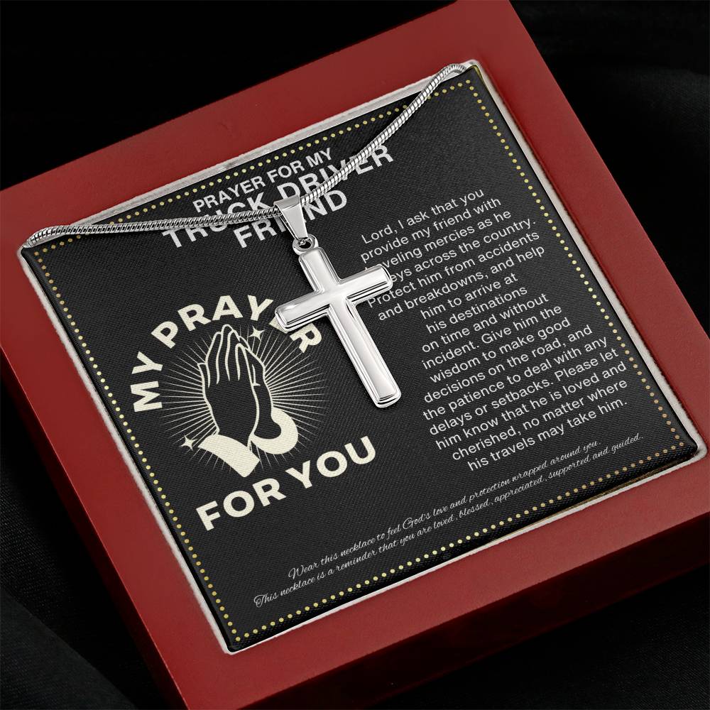 JGF Jewelry Gifts for Family My Prayer Gifts for Truck Driver Best Friend BFF Bestie