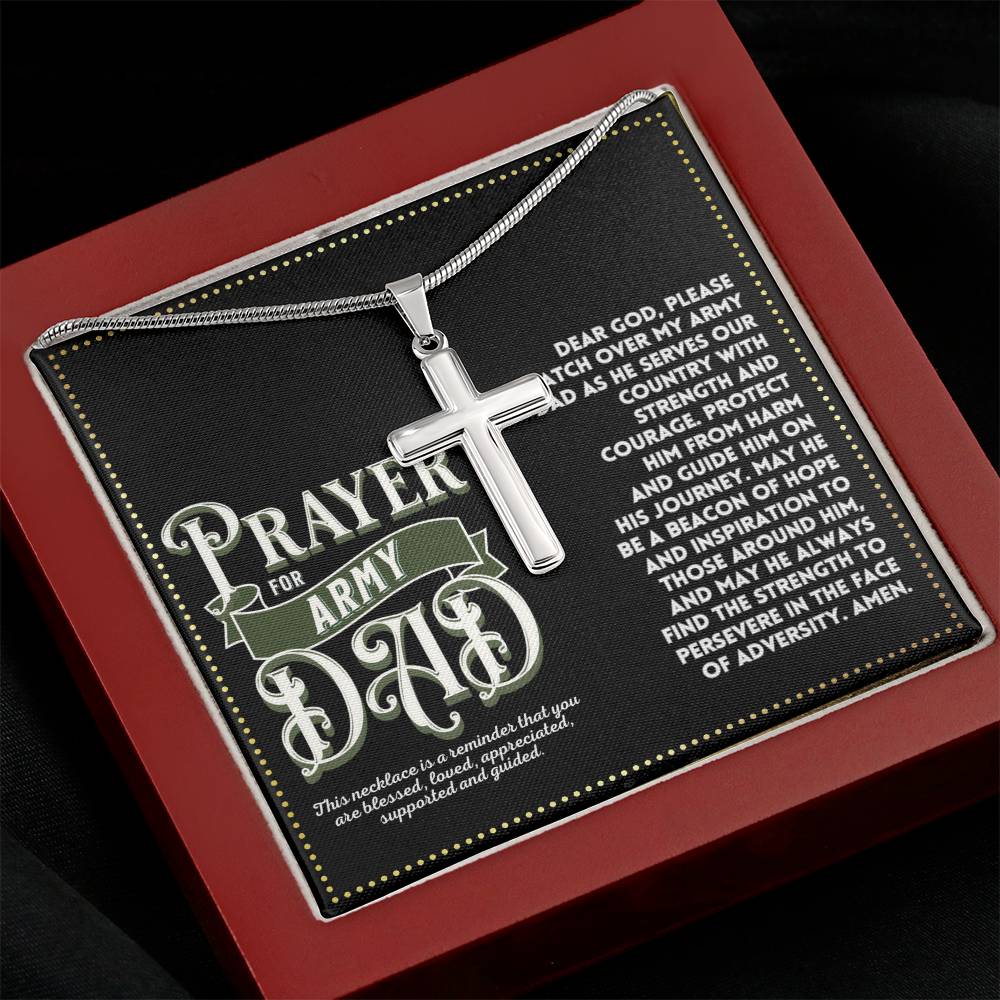 JGF Jewelry Gifts for Family Army Dad Gifts From Daughter My Dad Is An Army Ranger