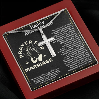 JGF Jewelry Gifts for Family Traditional 20th Wedding Gifts For Couple Marriage Prayer