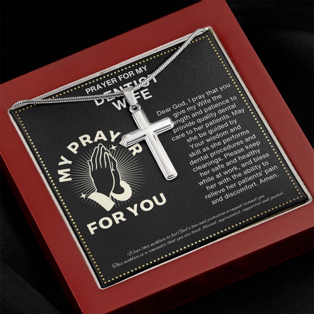 JGF Jewelry Gifts for Family I Love My Dentist Wife Gifts  for Women