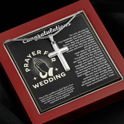JGF Jewelry Gifts for Family 25th Wedding Gifts For Couple Marriage Prayer