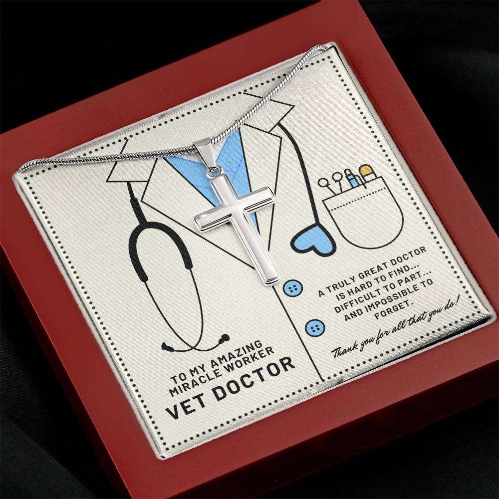 JGF Jewelry Gifts for Family Thank You Gifts for Veterinary Vet Doctor