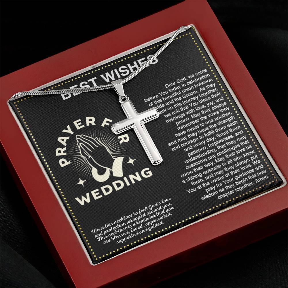JGF Jewelry Gifts for Family 25th Wedding Gifts For Couple Religious Prayer