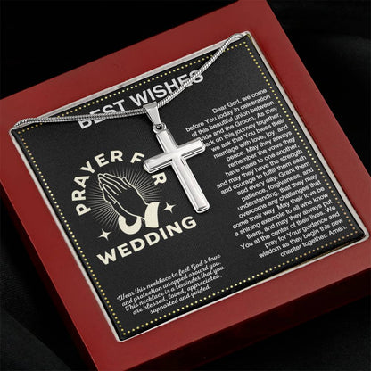 JGF Jewelry Gifts for Family 25th Wedding Gifts For Couple Religious Prayer