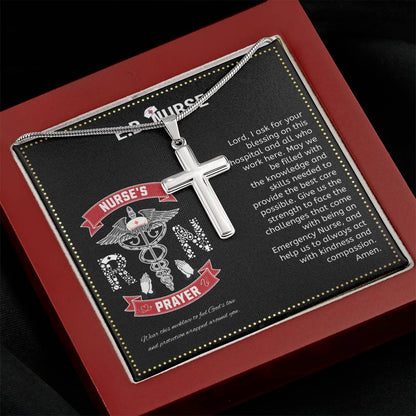 JGF Jewelry Gifts for Family | Emergency Room Nurse Essentials | ER ED Nurse Practitioner Gifts For Women Necklace