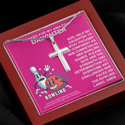 JGF Jewelry Gifts for Family Girls Bowling Necklace Ages 8-12