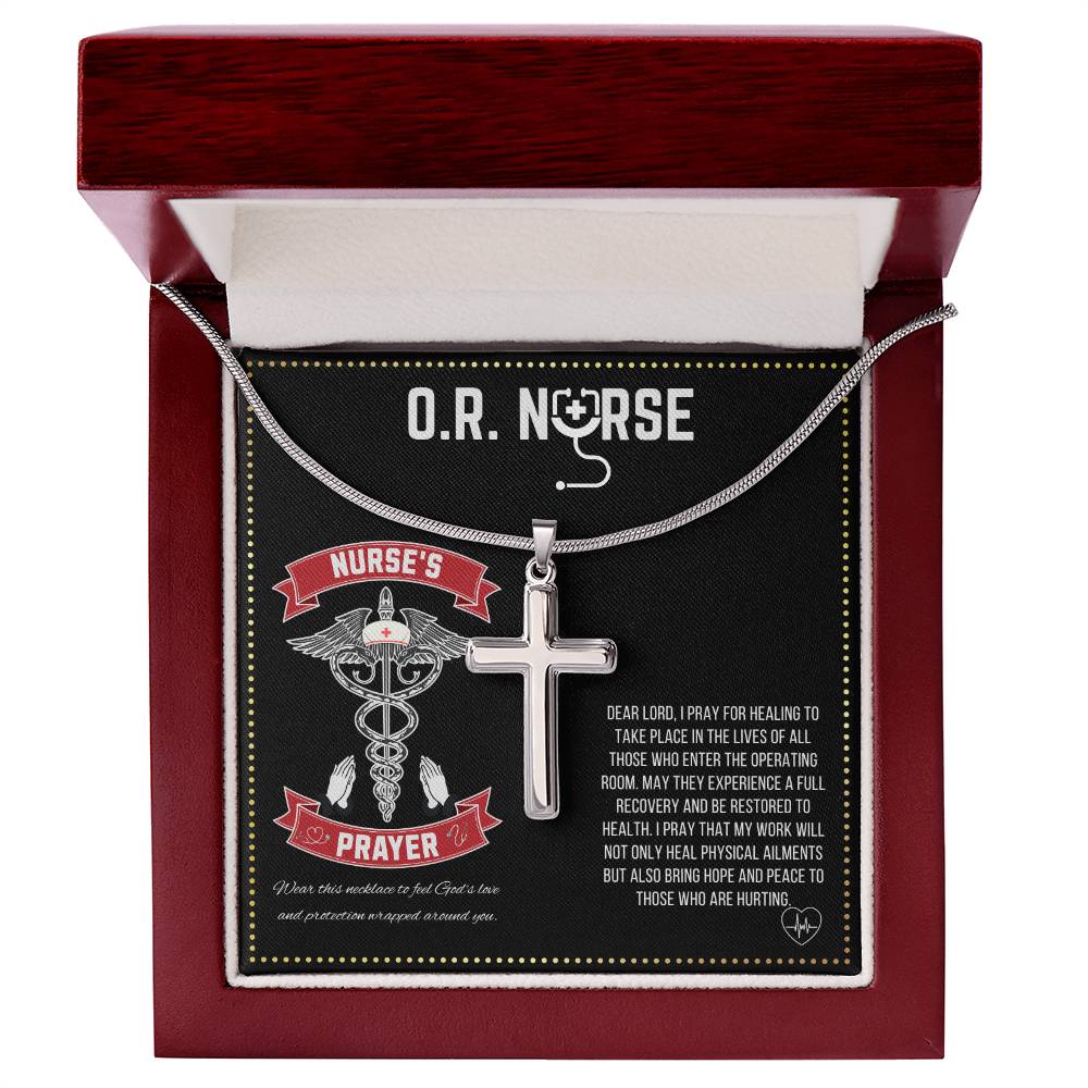 JGF Jewelry Gifts for Family | Operating Room OR Nurse's Prayer Gifts Accessories