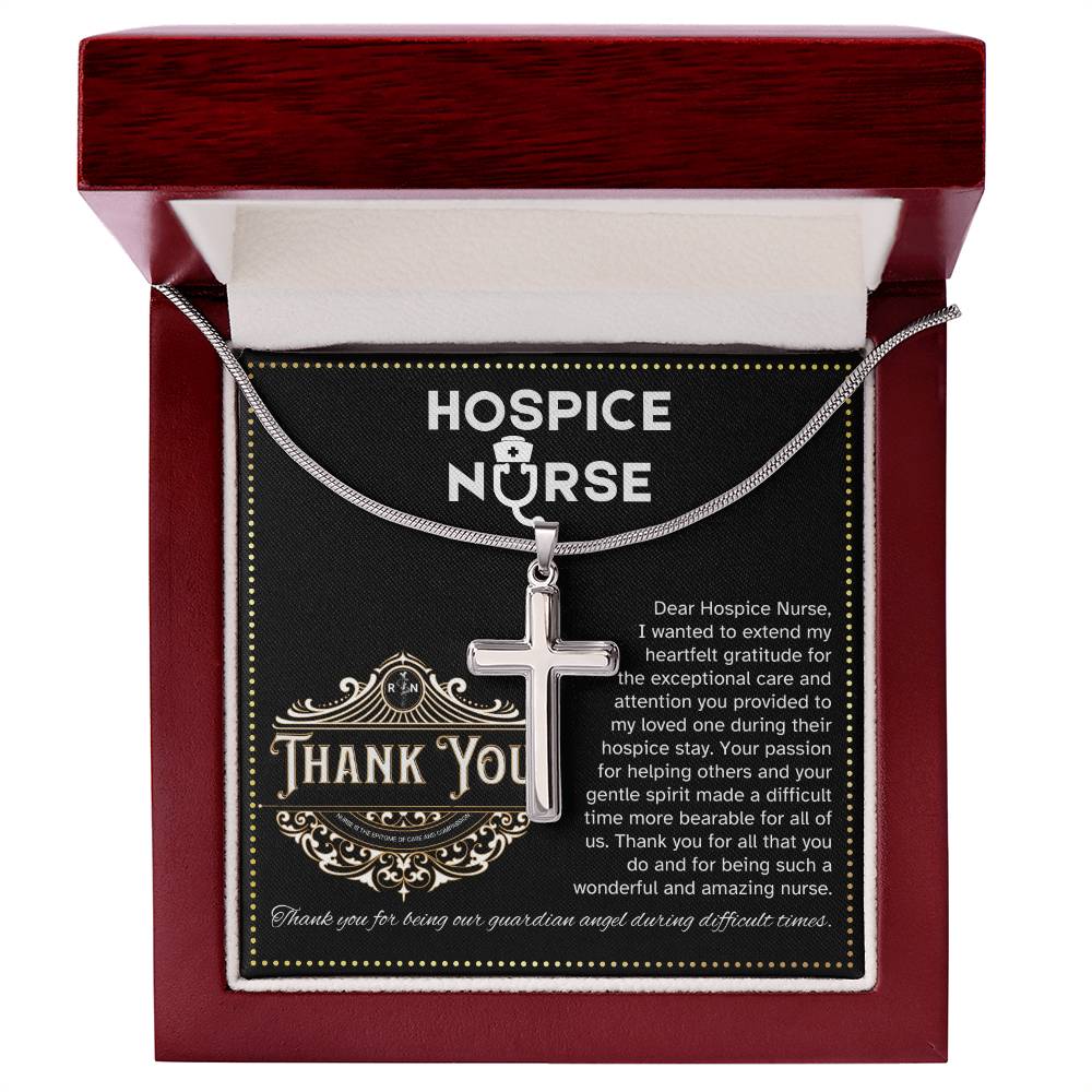 JGF Jewelry Gifts for Family Thank You To My Mom's Hospice Nurse