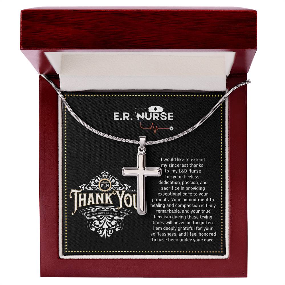 JGF Jewelry Gifts for Family Thank You ER Nurse