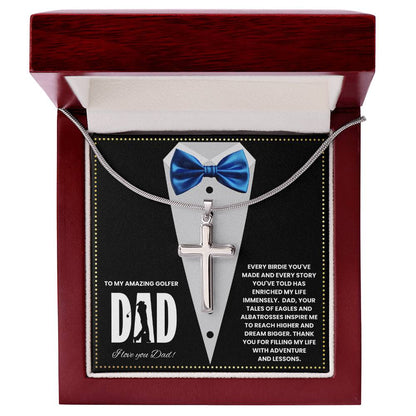 JGF Jewelry Gifts for Family Golf Gifts From Kids For Dad Who Loves Golfing