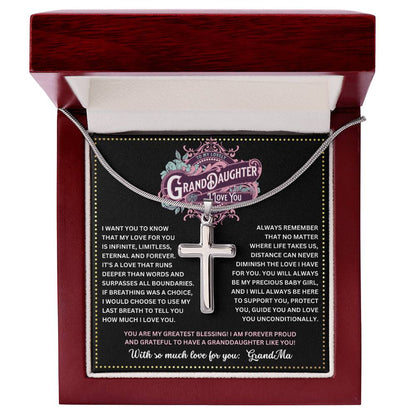 JGF Jewelry Gifts for Family To My GrandDaughter From GrandMa