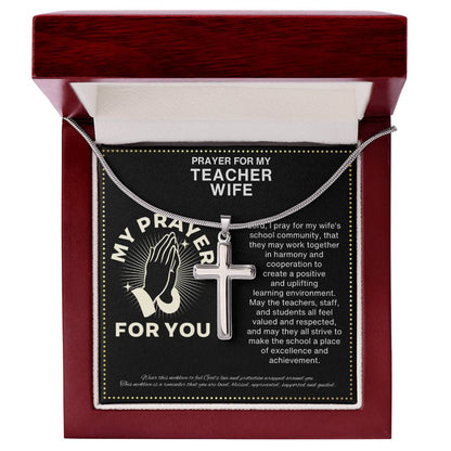 JGF Jewelry Gifts for Family I Love My Teacher Wife Teacher Mommy Gifts