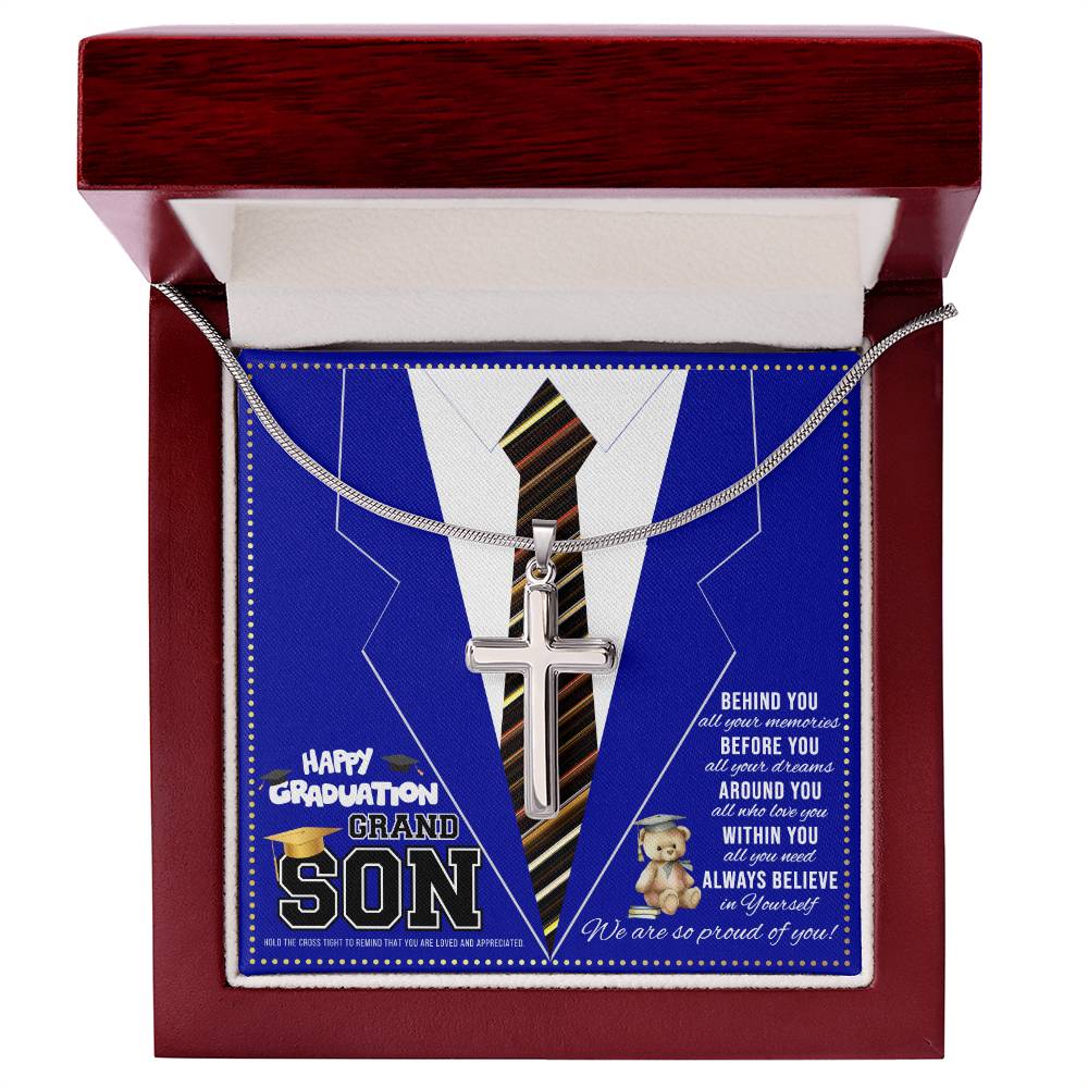 JGF Jewelry Gifts for Family University Graduation Grandson Gifts