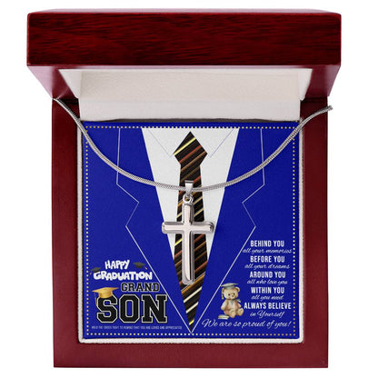JGF Jewelry Gifts for Family University Graduation Grandson Gifts