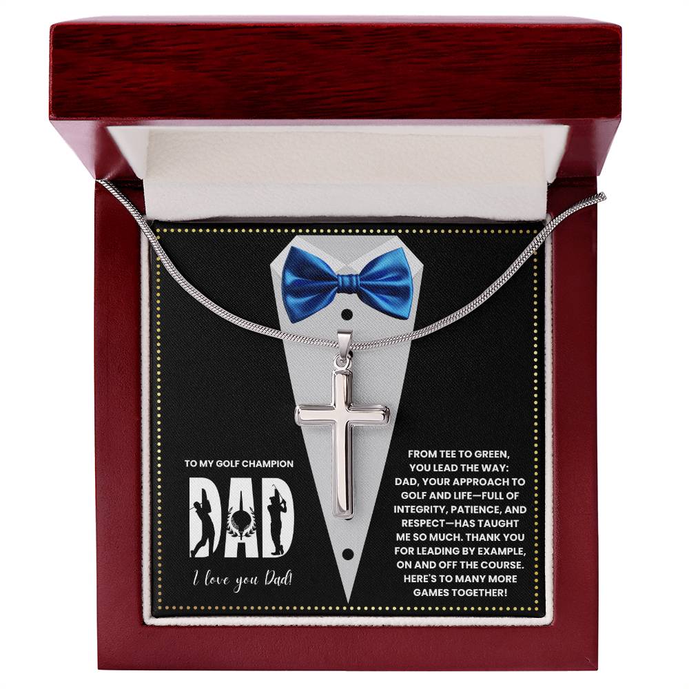 JGF Jewelry Gifts for Family Golfing Gifts For Golfer Dad From Daughter