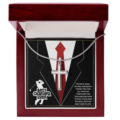 JGF Jewelry Gifts for Family Fathers Day Gifts For Grandpa Birthday Card