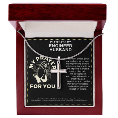JGF Jewelry Gifts for Family My Husband Is An Engineer I Love My Mechanical Engineer Hubby Gifts From Wife