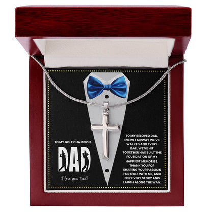 JGF Jewelry Gifts for Family Cool Golfer Dad Golf Gifts From Daughter Golfing