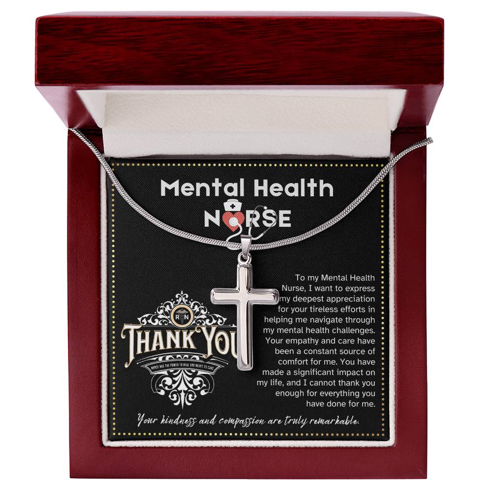 JGF Jewelry Gifts for Family Thank You To My Mental Health Nurse